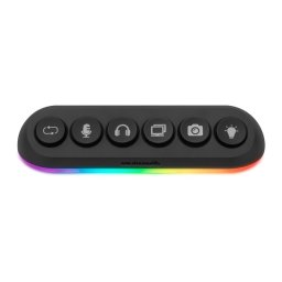 Streamplify Hub Deck 5 RGB Negro