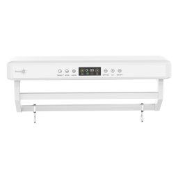 Toallero Eléctrico UV secador de toallas de desinfección, baño o cocina, de pared, L60 cm, 450W, ElectricSun PREMIUM blanca