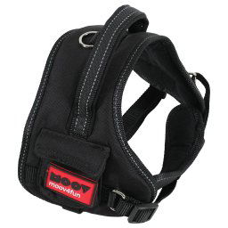 Zolux Moov Arnés ajustable para perros, negro - Talla M: 59 - 75 cm de perímetro torácico