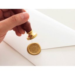 Lacre liderpapel con sello para carta caja de 10 barras colores surtidos