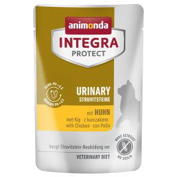 animonda Integra Protect Adult Cálculos urinarios 24 x 85 g para gatos - Pollo