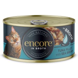 Encore en latas 48 x 70 g comida húmeda para gatos - Pack Ahorro - Atún con dorada