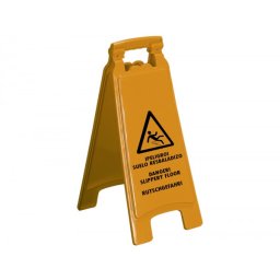 Cartel plastico q-connect señalizacion suelo resbaladizo