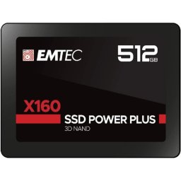 Emtec X160 2.5" 512 GB SSD SATA 3 QLC 3D NAND