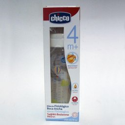 BIBERON PLASTICO T CAUCHO CHICCO FISIOLOGICO B ANCHA FLUJO 250 ML REGULABLE [BP] 192684 BIBERON PLASTICO T CAUCHO - CHICCO FISIOLOGICO B ANCHA FLUJO (250 ML REGULABLE )