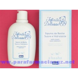 CHICCO JABON LIQ 200 C 4927 397455 JABON LIQUIDO SUAVE HIDRATANTE - CHICCO INFINITE DOLCEZZE (200 ML )