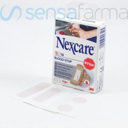 NEXCARE BLOOD STOP 14TI SURT 181365 3M NEXCARE BLOOD STOP - APOSITO COAGULANTE (SURTIDO 14 APOSITOS )