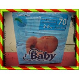 PA/AL MAYBABY R NACID 3-6 70 368282 MAYBABY PAÃAL INFANTIL - (RECIEN NACIDO 70 U )