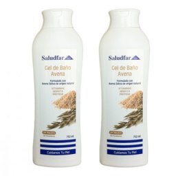SALUDFAR GEL AVENA PACK 2U 385393 GEL DE AVENA - SALUDFAR (750 CC 2U )