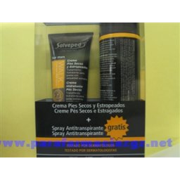 SALVEPED MEN PACK CREMA+SPRA 229957 SALVEPED FOR MEN CREMA PIES SECOS Y ESTROPEADOS - (75 ML )