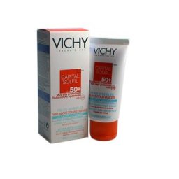 VICHY CR SOLAR SENSIB F50+ 154809 CAPITAL SOLEIL SPF 50+ MUY ALTA PROTECCION - CREMA FACIAL SIN PERFUME SIN PARABENES (50 ML )