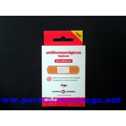 ACOFAR HEMOSTATICO APOSITO ADHESIVO 15 U 205328