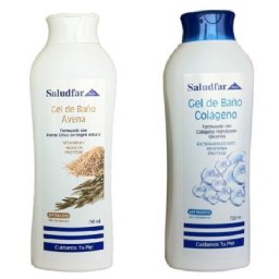 SALUDFAR GEL AVENA+GEL DERMA [B] 190389 GEL DERMATOLOGICO Y GEL AVENA - SALUDFAR (750 CC )