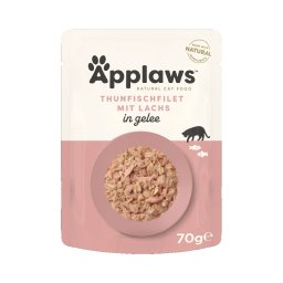 Applaws en gelatina 32 x 70 g - Pack ahorro - Atún con salmón