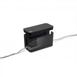Bluelounge CableBox Mini Caja Recogecables Ignífuga Negra