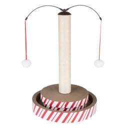 Juguete rascadir TIAKI Multitoy 4 en 1 para gatos - 40 x 40 x 62 cm (L x An x Al)