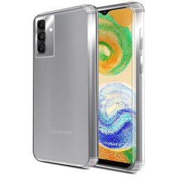 PcCom Essential Funda Antishock Transparente para Samsung Galaxy A04S