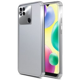 PcCom Essential Funda Antishock Transparente para Xiaomi Redmi 10A
