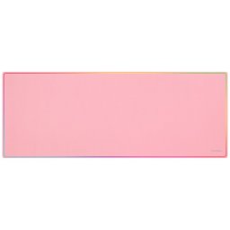 Mars Gaming Mmp224 Alfombrilla Gaming Xxl 88x33cm Diseño Rainbow Caucho Natural Y Nanotextil Rosa