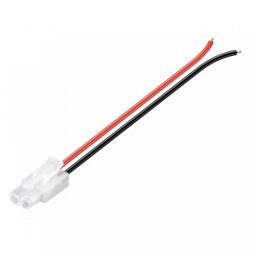 Goobay Cable Conector Recto Tamiya Macho 14cm Rojo/Negro