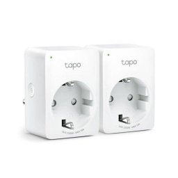 TP-Link Tapo P100 Pack 2 Enchufes Inteligentes para Hogar 2990W Blancos