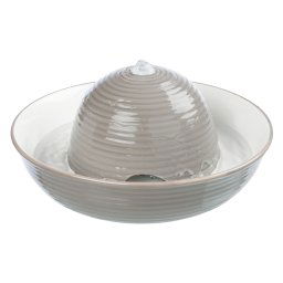 Bebedero fuente Trixie Vital Flow de cerámica - Vital Flow: 1,5 litros - gris