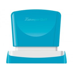 Sello x'stamper quix personalizable color rojo medidas 13x49 mm q-13