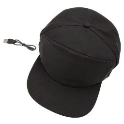 Klack Gorra de Beisbol LED con Frontal Programable Bluetooth Negra