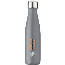 PcCom Botella Isotérmica Logo Plata