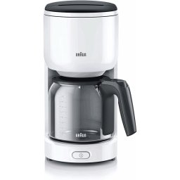Braun PurEase Breakfast KF 3120 WH Cafetera de Goteo 1000W Blanca