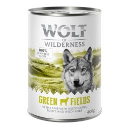 Oferta de prueba: Wolf of Wilderness 1 x 400 g - Green Fields con cordero (1 x 400 g)