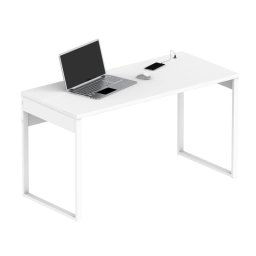 Briebe Bri-9091 Mesa de Oficina 76x135x60cmsmuk Blanco Atlas
