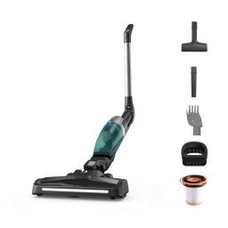 Rowenta RH1239 X-Trem Compact Aspiradora Escoba a Batería 550W 0,4 L Azul