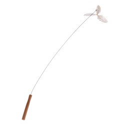 TIAKI Caña para gatos plumas voladoras - 1 unidad