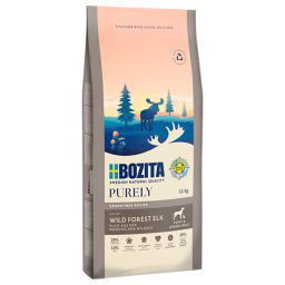 Bozita Purely Grain Free Puppy & Junior Large con alce - 11 kg