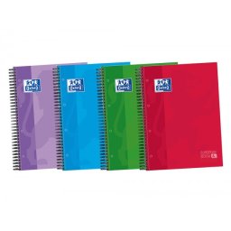 Bloc espiral oxford tapa extradura optik paper microperdin a4 120 h 50% hojas gratis cuadros 5 mm con 3 separadores