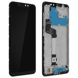 Clappio Repuesto Pantalla LCD/Táctil Negra para Xiaomi Redmi Note 6 Pro