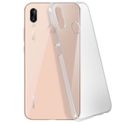 Avizar Funda Protectora de Policarbonato Rígido Transparente para Huawei P20 Lite