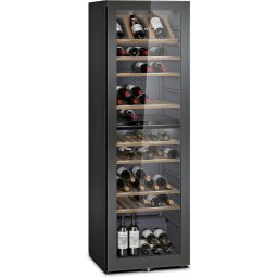 SIEMENS Vinoteca libre instalación KW36KATGA. OLIMPO 435. Cíclico. Negro. Mas de 50 botellas.