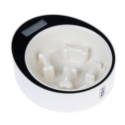 TIAKI comedero antivoracidad con balanza - hasta 2 kg, L 22 x An 24,5 x Al 8 cm