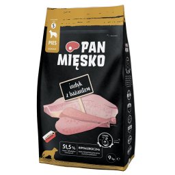 Pan Mięsko Small pavo con faisán pienso para perros - 9 kg