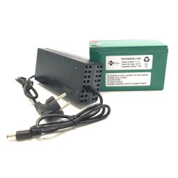 Batería Pack Litio ion 11,1V 14Ah + BMS + Cargador 12,6V 3A