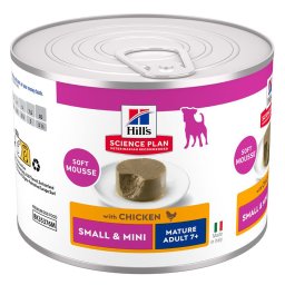 Hill's Science Plan Mature Small & Mini Mousse - Pollo (12 x 200 g)