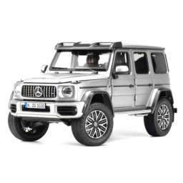 MERCEDES-Benz G63 4x4 AMG 2023 Platino Magno Grey - NZG Escala 1:18 (1075/61)