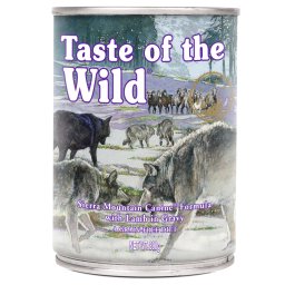 Taste of the Wild Sierra Mountain comida húmeda para perros - 12 x 390 g