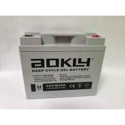 Batería para scooter eléctrico 12V 40Ah Aokly Power 6-GFM-40G