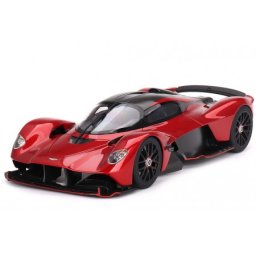 ASTON MARTIN Valkyrie 2021 Red - Top Speed Escala 1:18 (TS0539)