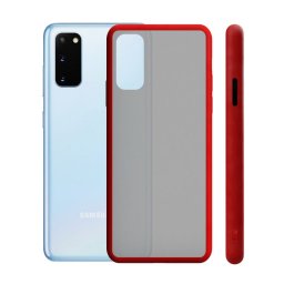 Ksix Funda Duo Soft Roja para Samsung Galaxy S20 Plus