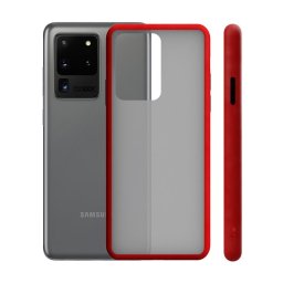 Ksix Funda Duo Soft Roja para Samsung Galaxy S20 Ultra