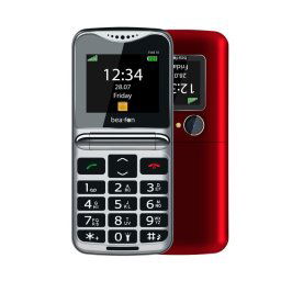 Bea·fon Fold 10 Teléfono Móvil Senior Plegable 2.4" con Botón SOS Rojo